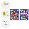 2 Set - 20 Parça  Masal Kahramanları ve Aile Bireyleri Parmak Kukla