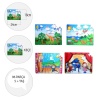 4 Set - 96 Parça  Origami ve Sahne 5+ Keçe Yapboz - 5 Yaş Puzzle