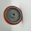 TRANSPALET TEKERİ DÖKÜM POLİÜTERAN KAPLAMALI BİLYALI RULMANLI 200 X 50 X 20 (Lisinya)