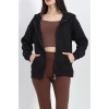 Fermuarlı Sweat Siyah
