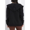 Fermuarlı Sweat Siyah