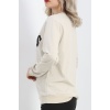 2 İplik Sweat Bej