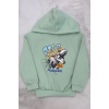 3-7 Yaş İçi Tüylü Sweat Mint