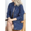 Oversize Kot Ceket Mavi2