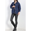 Oversize Kot Ceket Mavi1