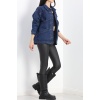 Oversize Kot Ceket Mavi1