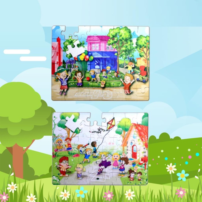 Oyun Parkı 5+ Keçe Yapboz - 5 Yaş Puzzle