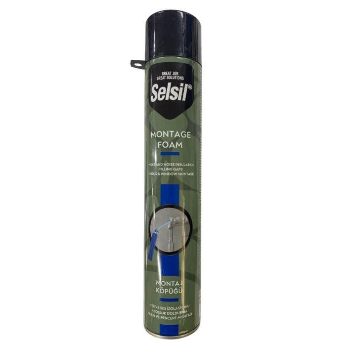 Selsil Selfoam Poliüratan Montaj Köpüğü 600 gr