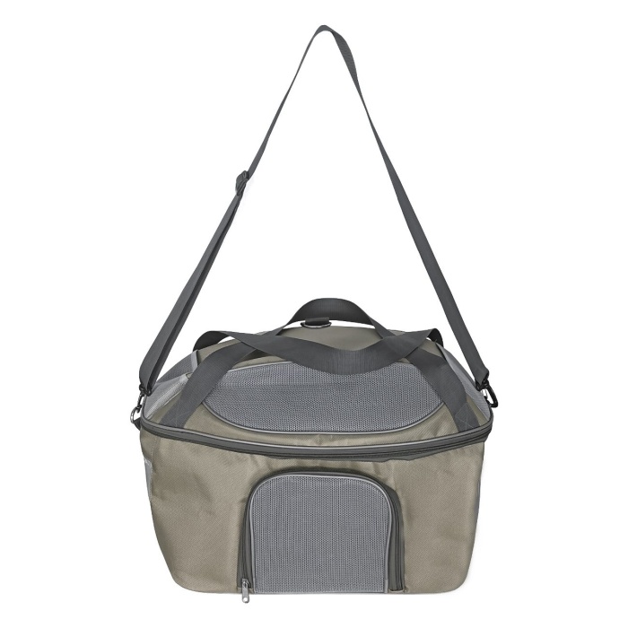Fileli Kedi Köpek Taşıma Çantası 32-35-43 cm Large Taba