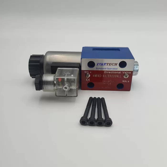 NG6 4/2 T. B. HİDROLİK VALF 4WE6 D 6X / ER 220V (Lisinya)
