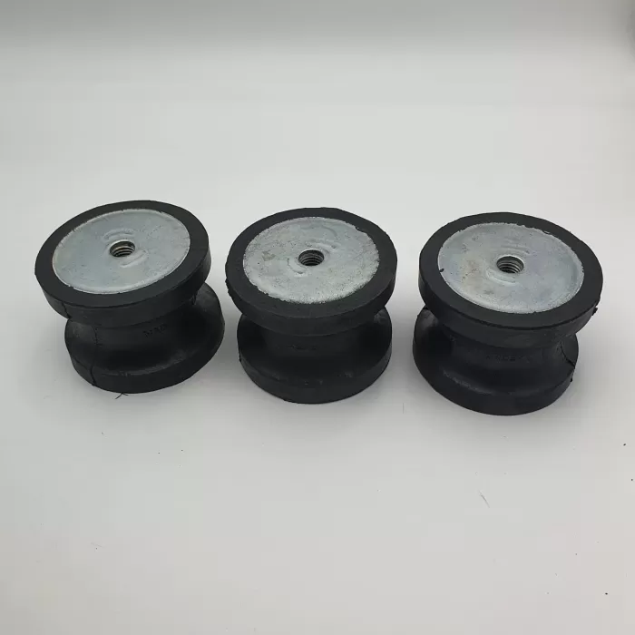 ATC TİPİ KAUÇUK PULLU MAKARALI TAKOZ M12X1.5 ÇAP 80 MM  YĞKSEKLİK 60 MM (Lisinya)