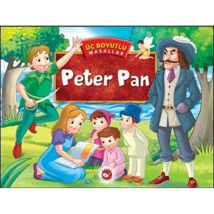Üç Boyutlu Masallar - Peter Pan (Ciltli)  (4022)