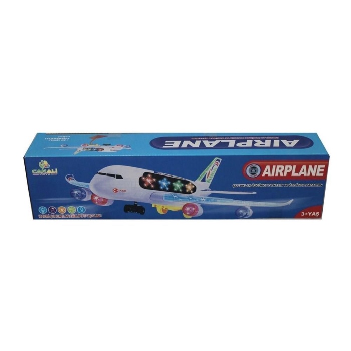 Çarp Dön Işıklı Sesli Büyük Uçak - CNL-A330 (Lisinya)