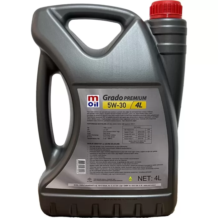5W/30 BOA FULL SENTETİK MOTOR YAĞI (Lisinya)
