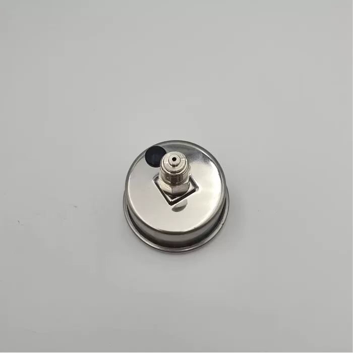 Ø 52 - 0 - 1 BAR 1/4 GLİSERİNLİ ARKA ÇIKIŞLI MANOMETRE (Lisinya)
