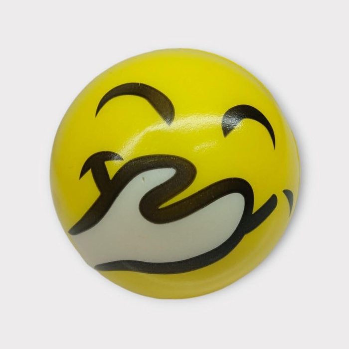 Smile Top Stres Topu Sünger Top 10 cm - Kikirdeyen