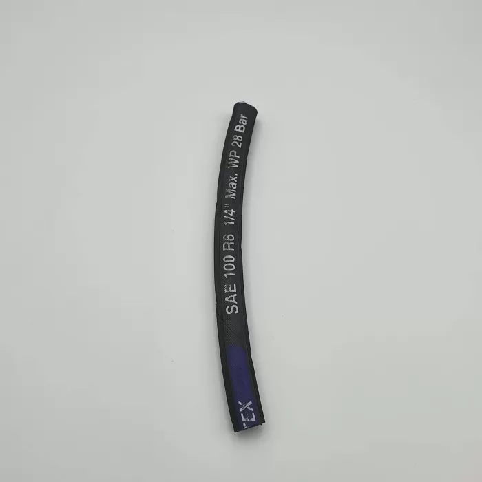 1 inç - R6 İÇ ÇAP 25.4 MM DIŞ ÇAP 33.2 TEKSTİL ÖRGÜLÜ HİDROLİK HORTUM (Lisinya)