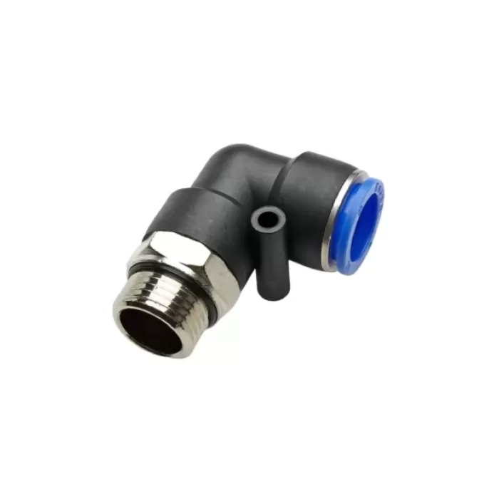 1/4 - 8 MM PNÖMATİK DİRSEK BAĞLANTI (Lisinya)