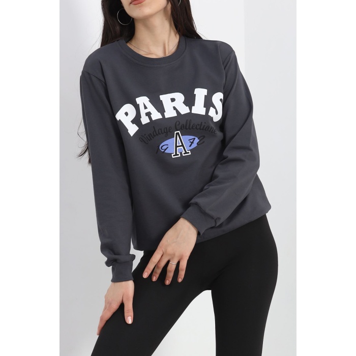 2 İplik Sweat Antrasit