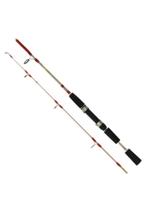 İki Parça Dolgu Olta Kamışı - Pavilion - Kırmızı - 240 cm 20/40 gr