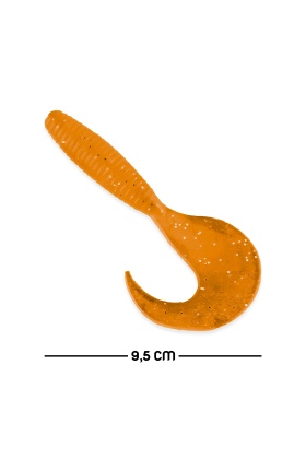 Silikon Kurt Sahte Yem - 95mm - Turuncu - Yumy (18095-SM024-10)