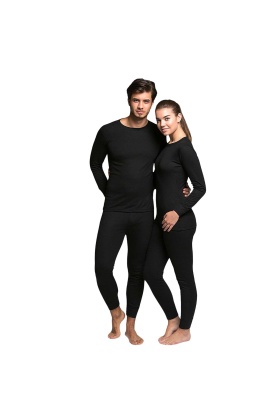 Yetişkin Termal İçlik - Thermoform - Active Ribana - Siyah