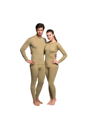 Yetişkin Termal İçlik - Thermoform - Active Ribana - Kum