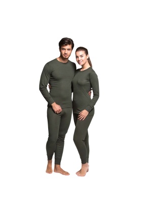 Yetişkin Termal İçlik - Thermoform - Active Ribana - Haki