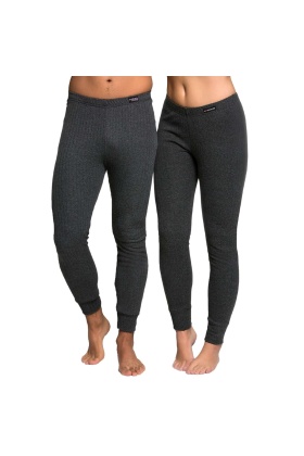 Yetişkin Termal Alt İçlik - Thermoform - Soft Unisex - Antrasit