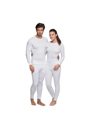 Yetişkin Termal İçlik - Thermoform - Heavy - Unisex - Beyaz