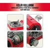 Tekli Çantalı Mini Portatif Ocak - Orcamp - Kırmızı (CK-506)