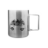 Katlanabilir Saplı Çelik Kupa Bardak - Orcamp - 180 ml - Karavan (OUT-1800)