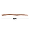 Silikon Kurt Sahte Balık Yemi - Kokulu - Silkworm - Kahve - Power Bait (9952)