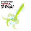 Silikon Kurt Sahte Yem - 60mm - Fluo Yeşil - Yumy (18065-SM024-03)