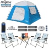 Argeus Skydome 4 Kişilik 3 Mevsim Kamp Çadırı Seti