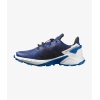 Salomon Supercross 4 Erkek Koşu Ayakkabısı - Blue Print/Black/Lapis Blue