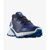 Salomon Supercross 4 Erkek Koşu Ayakkabısı - Blue Print/Black/Lapis Blue