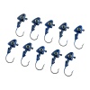 Jighead - Zoka - Kurşunlu Olta İğnesi - (XH-A 07) - Mavi - 6 Gr - 10 Adet