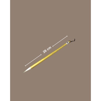 Bambu Saplı İnce Uçlu Kaligrafi Fırçası