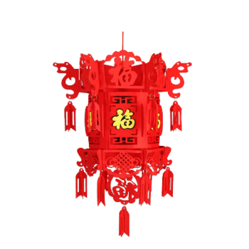 Şans Temalı Keçe Fener Süsü 2