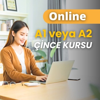 A1 veya A2 KURLARI ONLINE ÇİNCE EĞİTİMLERİ