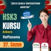 HSK-3 HAZIRLIK KURSU - ANKARA 120 SAAT HAFTASONU