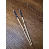 Bambu - Desenli 2li Chopsticks Yemek Çubuğu