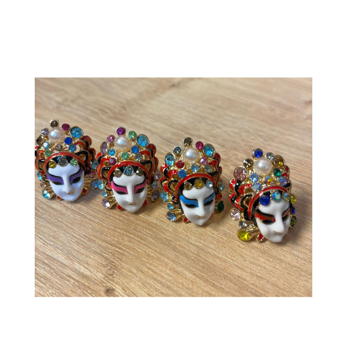 Çin Operası Temalı Yüzük