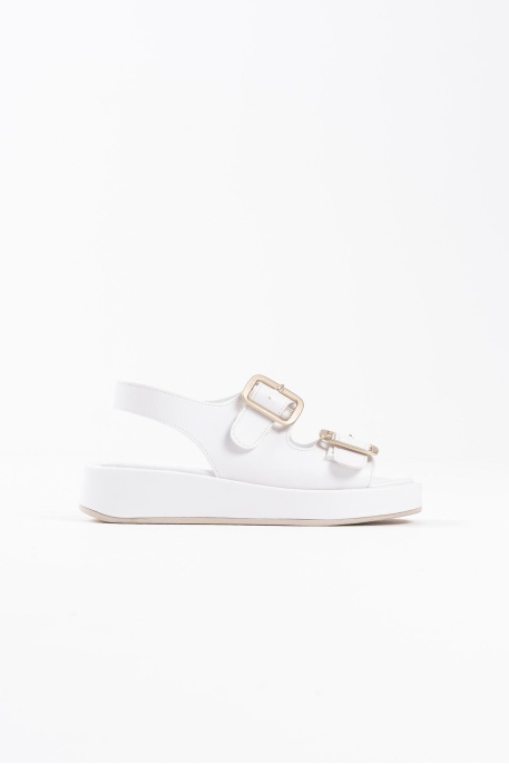 Shery Beyaz Cilt Sandalet