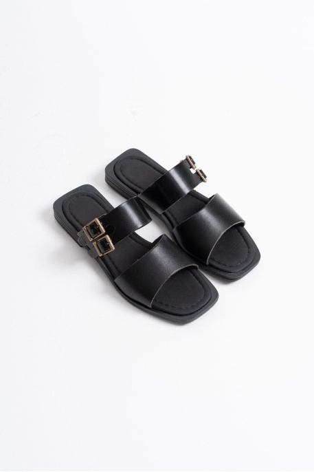 Alessi Siyah Hakiki Deri Terlik