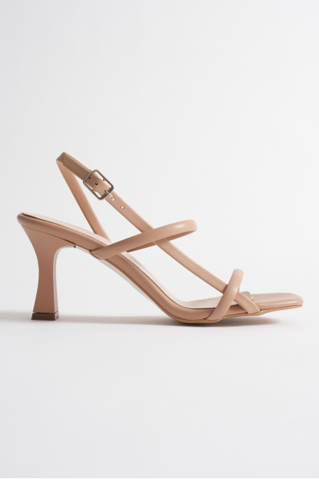 Monya Kadın Nude Topuklu Sandalet