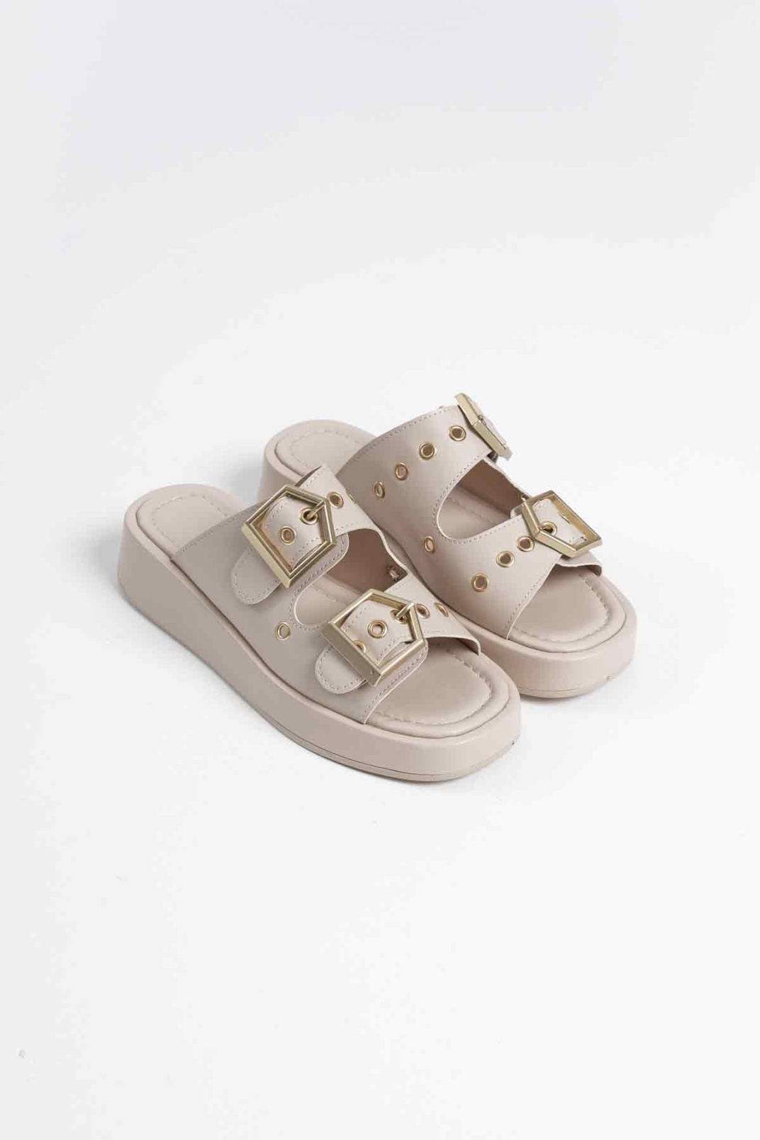 Glos Bej Cilt Terlik