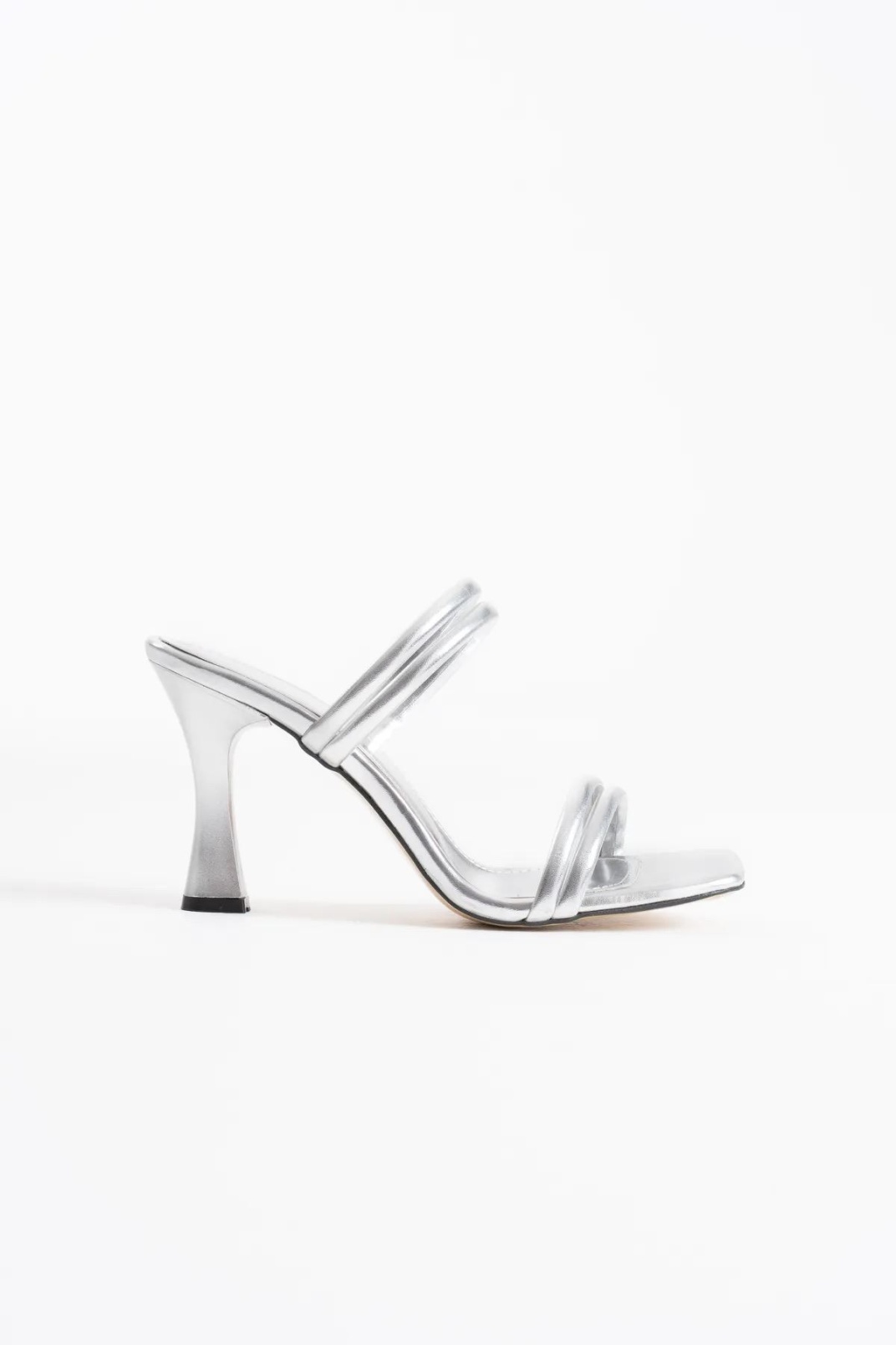 Petra Kadın Gümüş Topuklu Terlik