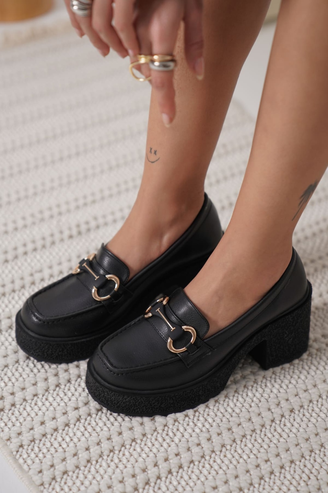 Leona Kadın Tokalı Günlük Ayakkabı